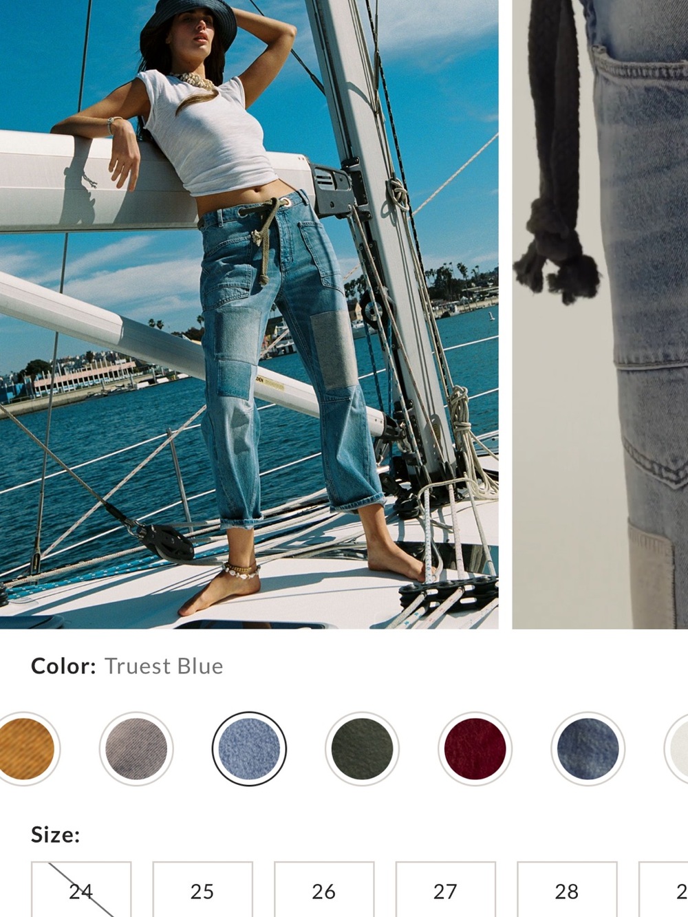 Free People- We the Free- Moxie Barrel Jean